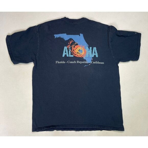 Crazy Shirts Other - Crazy Shirts Aloha Florida Conch Republic Graphic T-shirt Men Large Blue